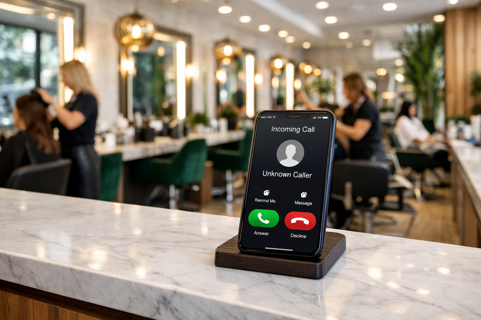 Photo Ring Call Incom Salon Phone Calls: What You Miss When You Can't Answer